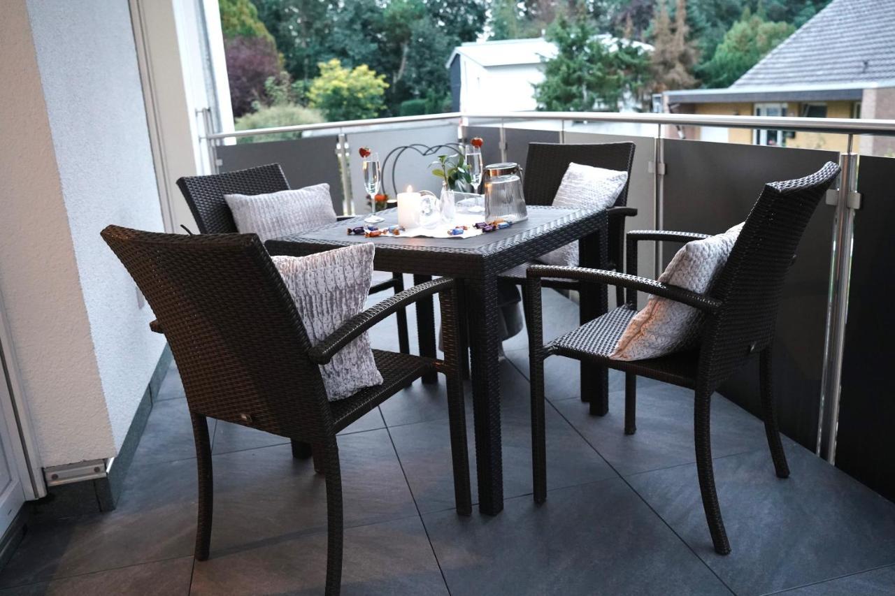 Paderborn-Oase Mit Kamin-Balkon-Stilvolles Zuhause-Self Check-Parkplatz Exterior foto